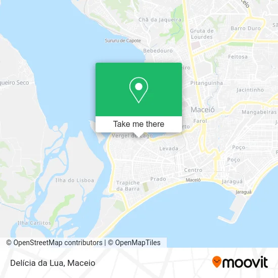 Delícia da Lua map