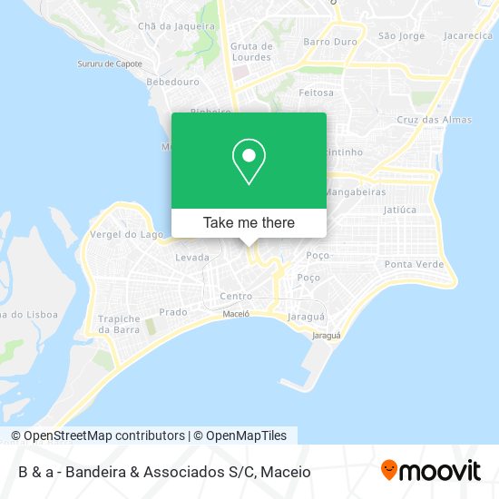B & a - Bandeira & Associados S / C map