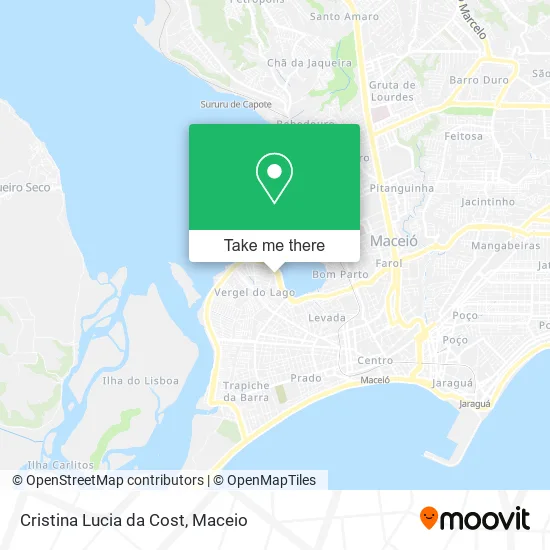 Cristina Lucia da Cost map