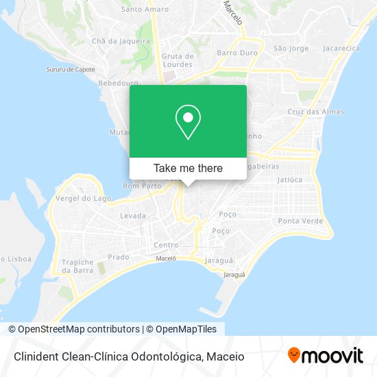Clinident Clean-Clínica Odontológica map