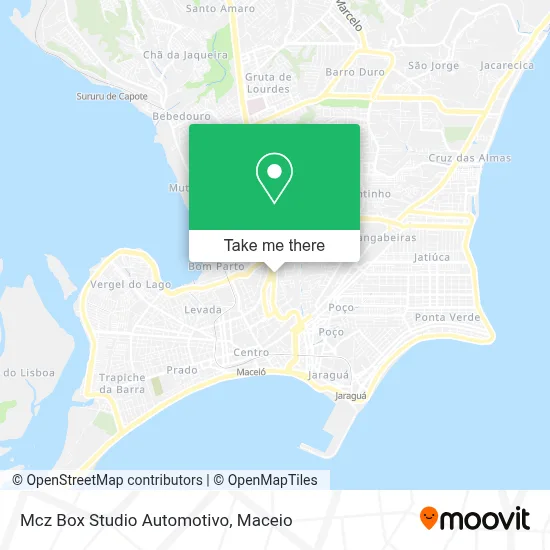 Mcz Box Studio Automotivo map