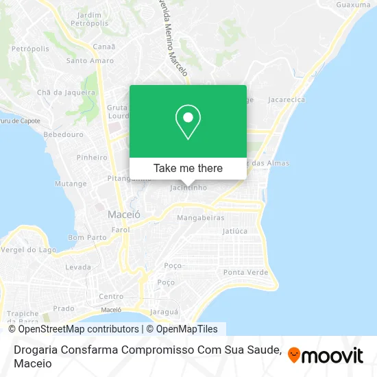 Drogaria Consfarma Compromisso Com Sua Saude map