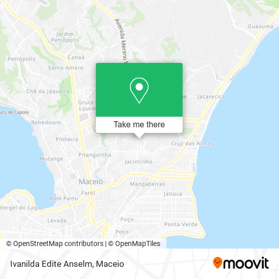 Ivanilda Edite Anselm map