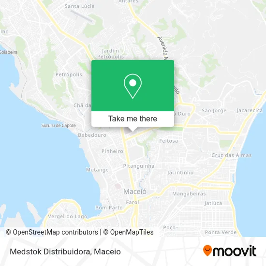 Medstok Distribuidora map