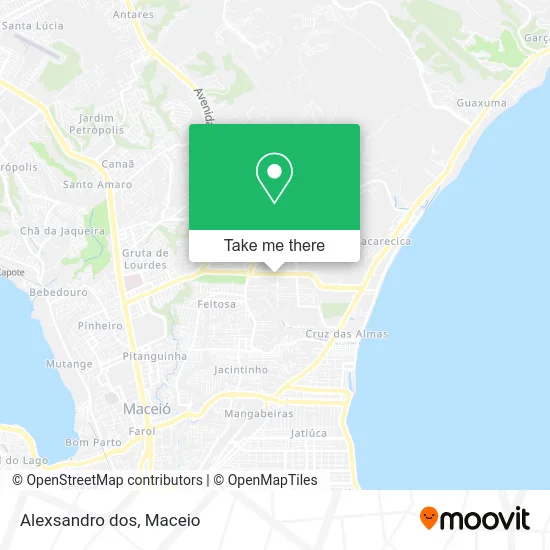 Alexsandro dos map