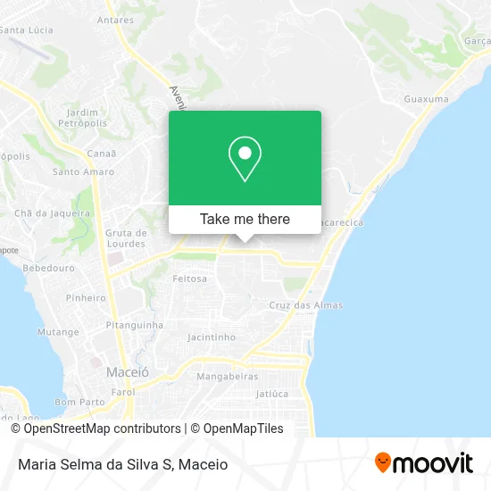 Maria Selma da Silva S map