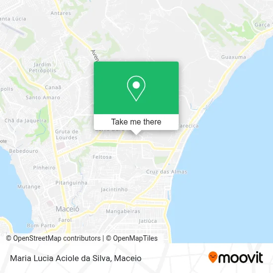 Maria Lucia Aciole da Silva map
