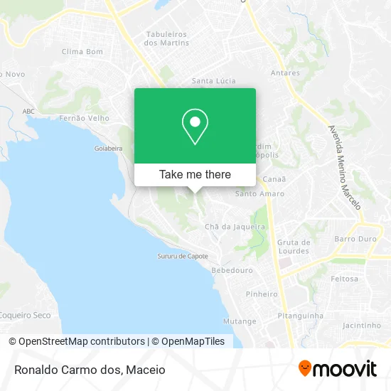 Ronaldo Carmo dos map