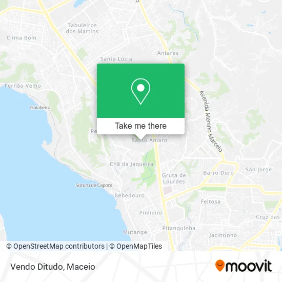 Vendo Ditudo map