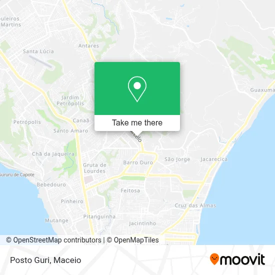 Posto Guri map
