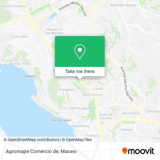 Agromape Comércio de map