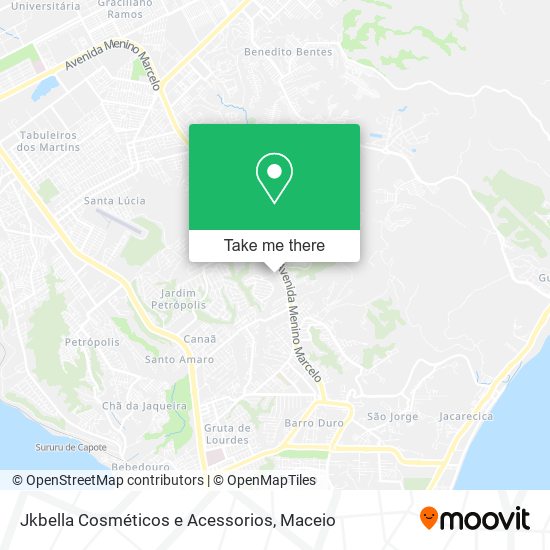 Jkbella Cosméticos e Acessorios map