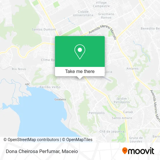 Dona Cheirosa Perfumar map