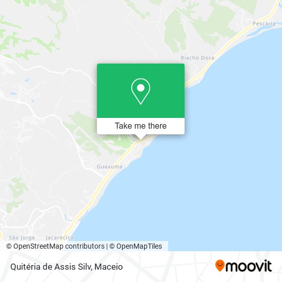 Quitéria de Assis Silv map