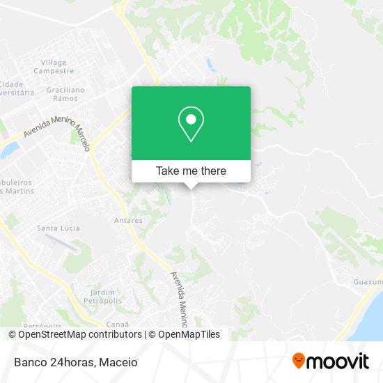 Banco 24horas map