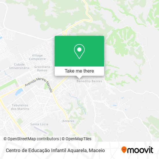 Centro de Educação Infantil Aquarela map