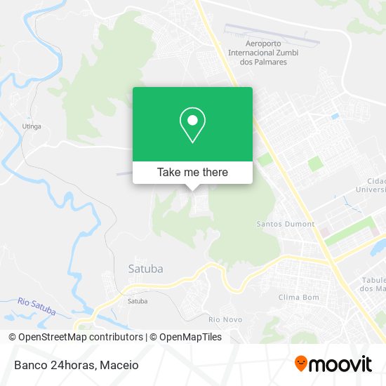 Banco 24horas map