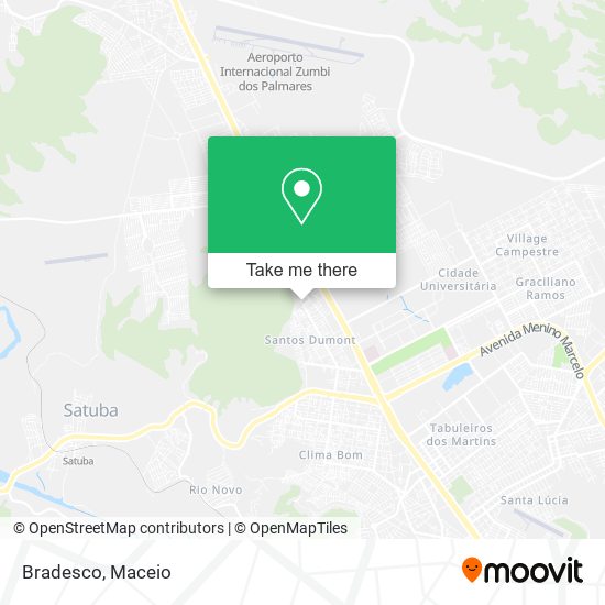 Bradesco map