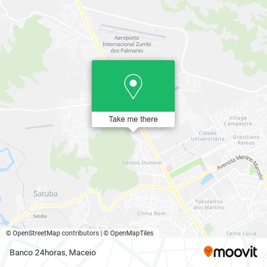 Banco 24horas map