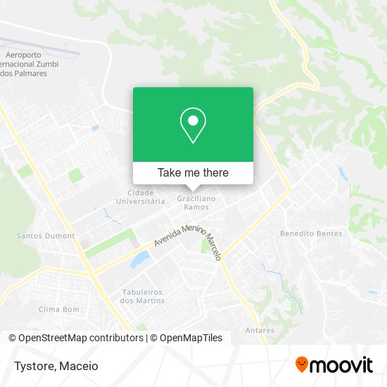 Tystore map