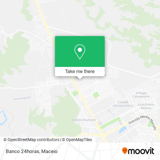 Banco 24horas map