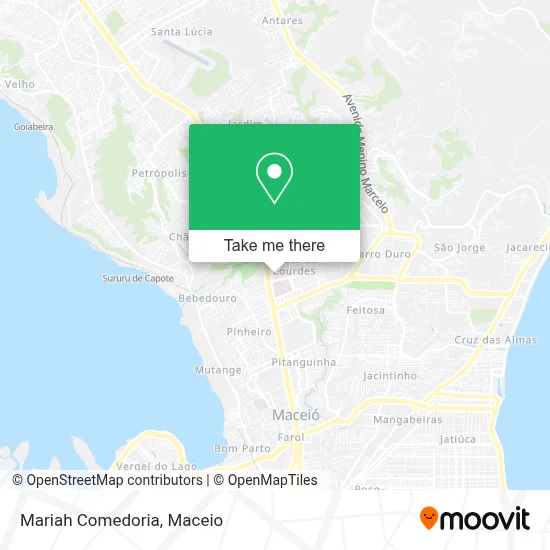 Mariah Comedoria map