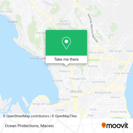 Ocean Protections map