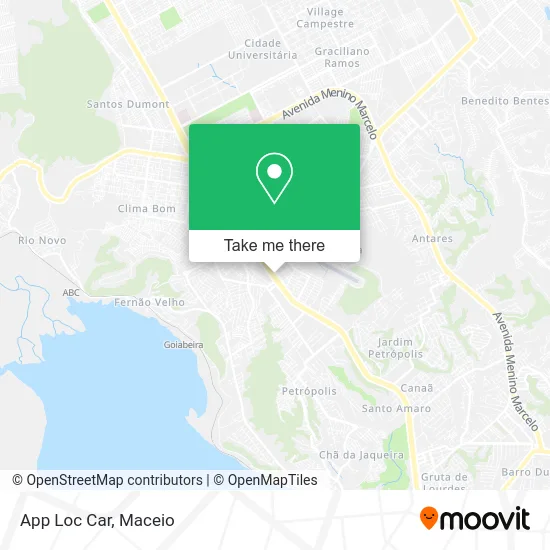 App Loc Car map