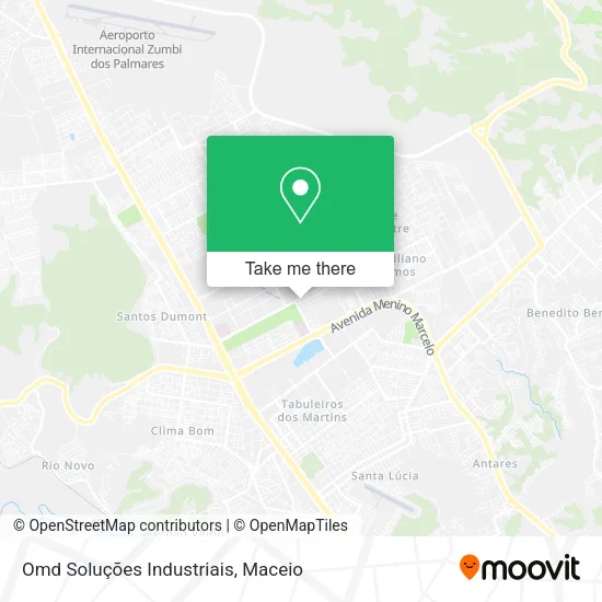 Omd Soluções Industriais map