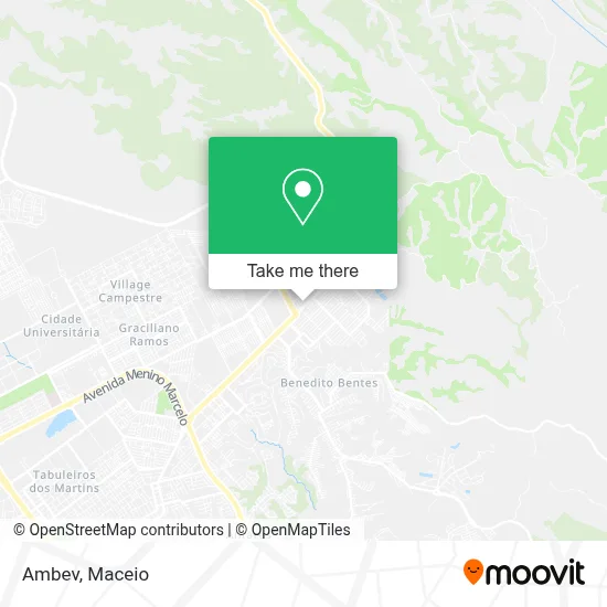 Ambev map
