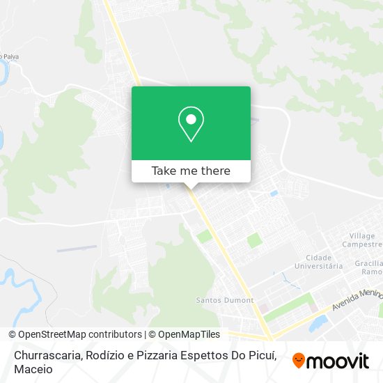 Mapa Churrascaria, Rodízio e Pizzaria Espettos Do Picuí