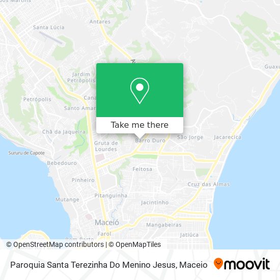 Paroquia Santa Terezinha Do Menino Jesus map