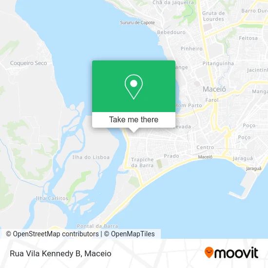 Rua Vila Kennedy B map