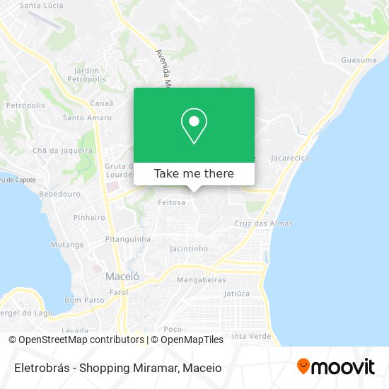 Mapa Eletrobrás - Shopping Miramar