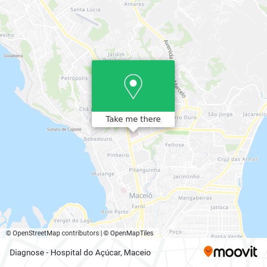 Diagnose - Hospital do Açúcar map