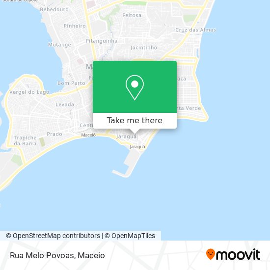 Rua Melo Povoas map