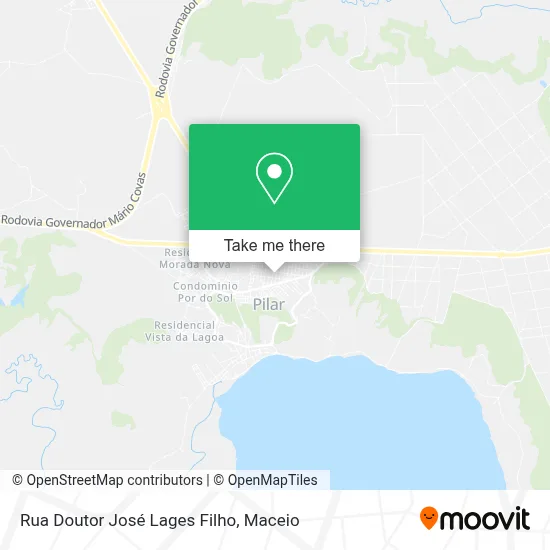 Rua Doutor José Lages Filho map