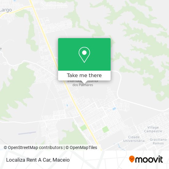 Mapa Localiza Rent A Car
