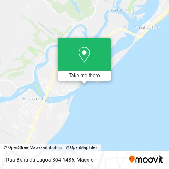 Rua Beira da Lagoa 804-1436 map