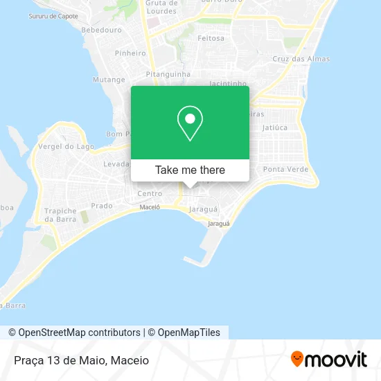 Praça 13 de Maio map