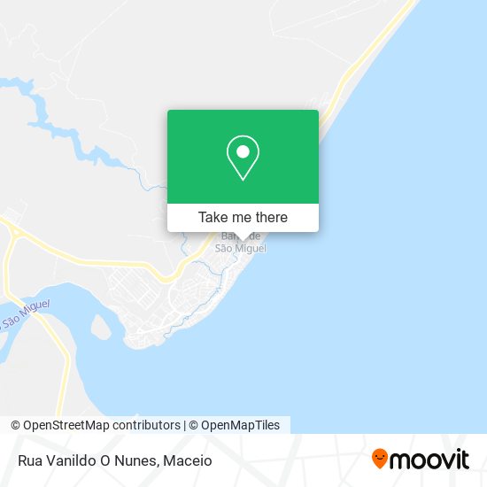 Rua Vanildo O Nunes map