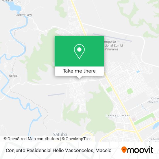 Conjunto Residencial Hélio Vasconcelos map