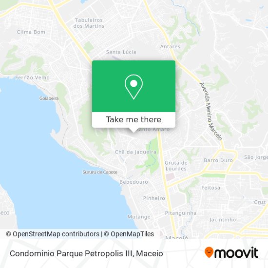 Condominio Parque Petropolis III map