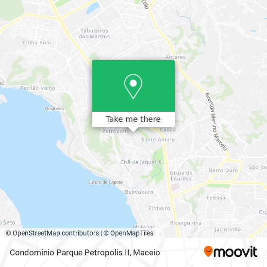 Condominio Parque Petropolis II map