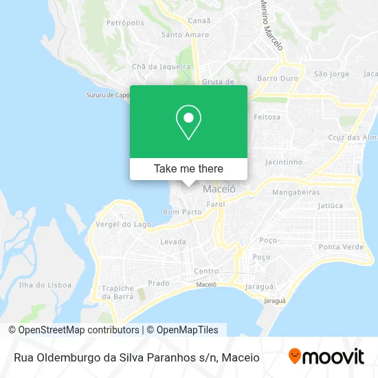 Rua Oldemburgo da Silva Paranhos s / n map