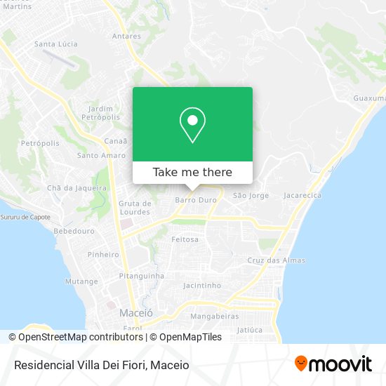 Residencial Villa Dei Fiori map