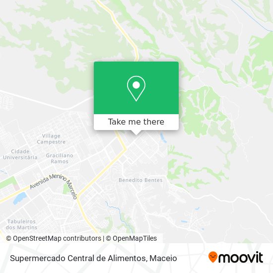 Supermercado Central de Alimentos map