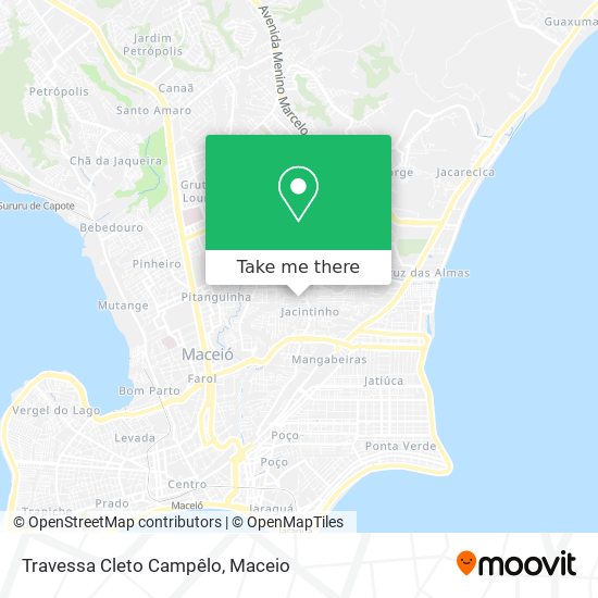 Travessa Cleto Campêlo map