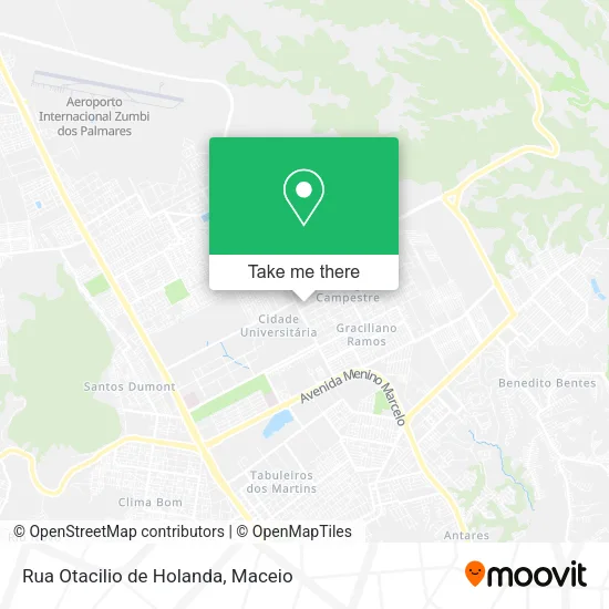 Rua Otacilio de Holanda map