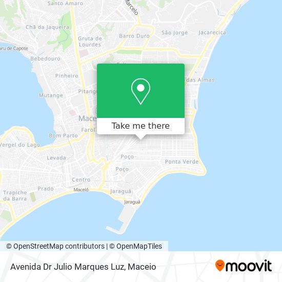 Avenida Dr Julio Marques Luz map